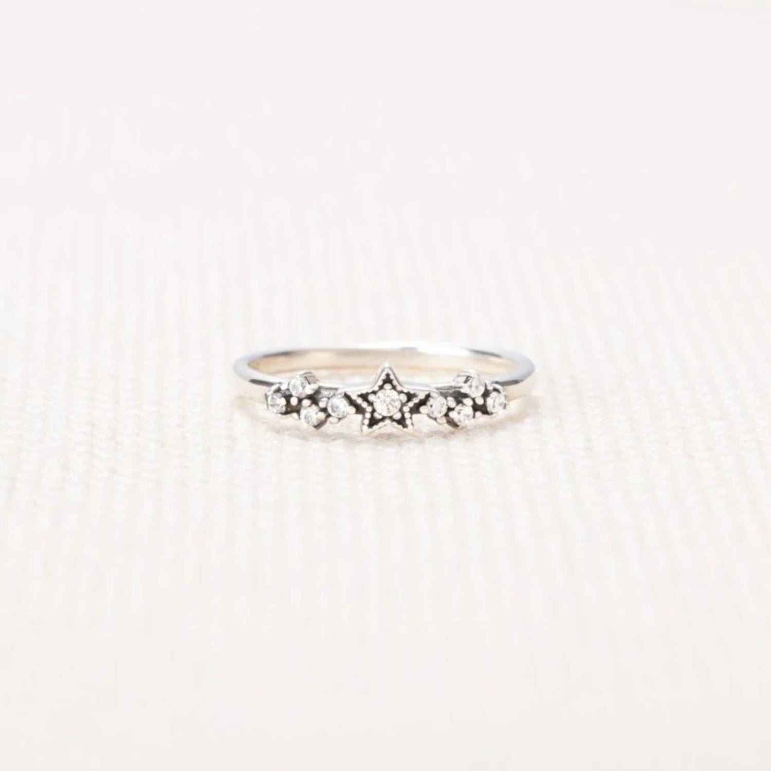 925 Sterling Silver Star Ring Rings Trendsi Silver 6 