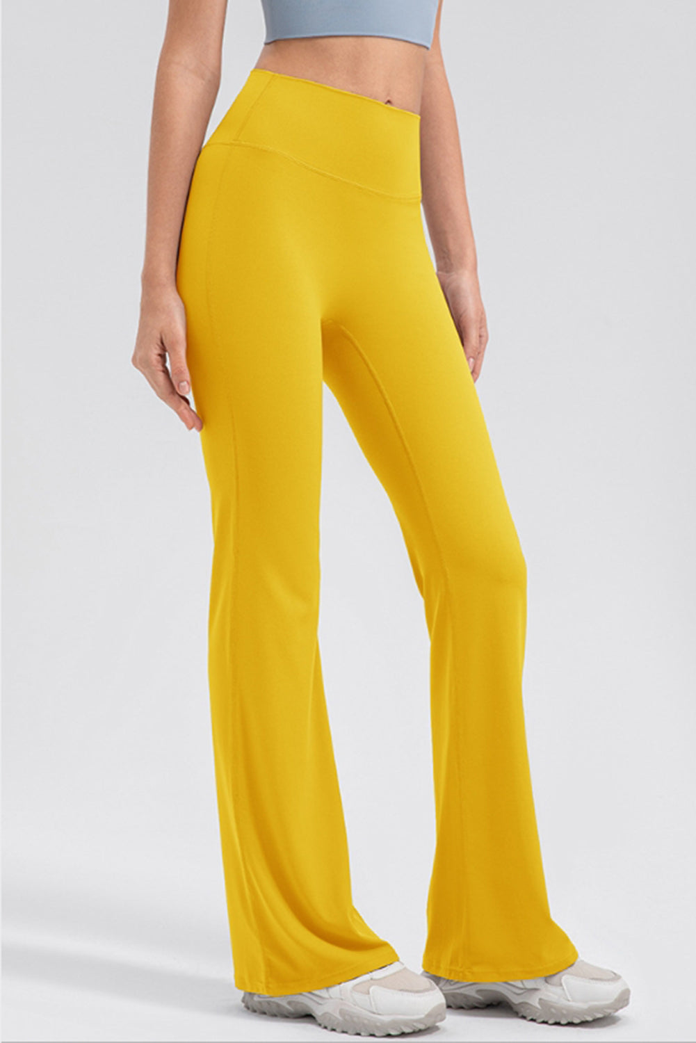 High Waist Straight Active Pants