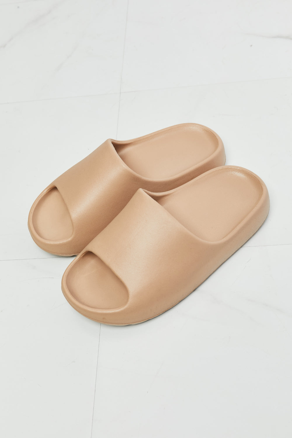 NOOK JOI In My Comfort Zone Slides in Beige  Trendsi   