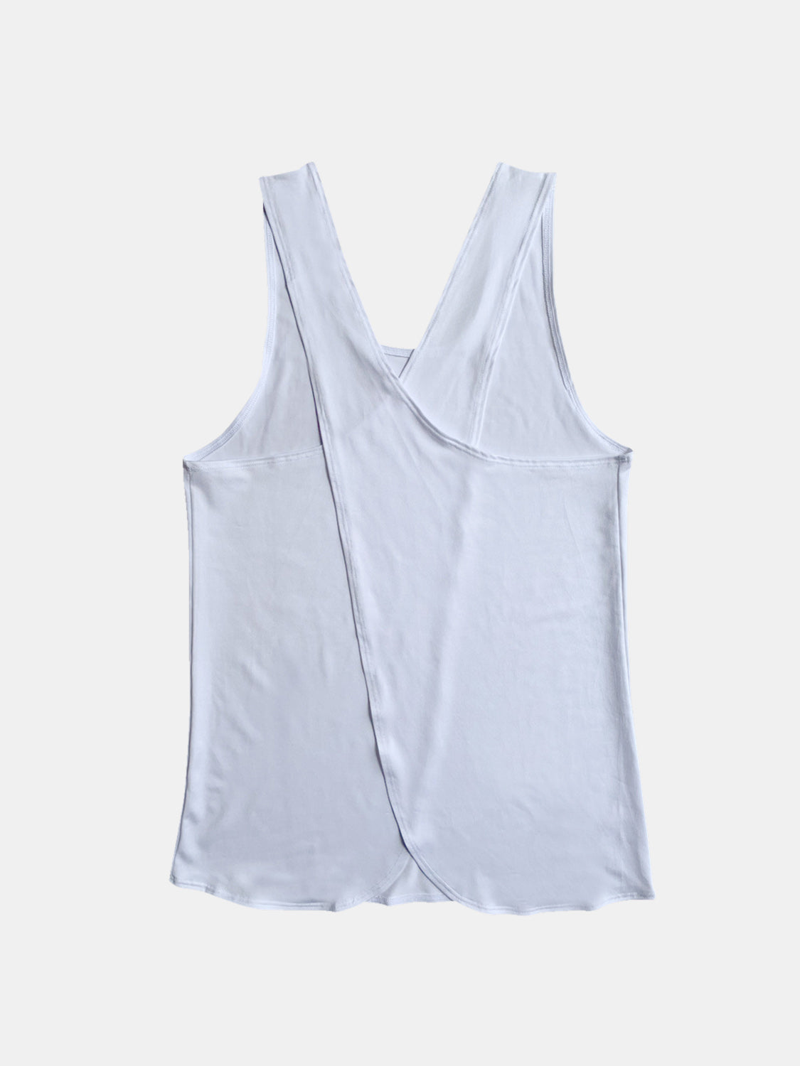 Crisscross Scoop Neck Active Tank Active Tank Trendsi   