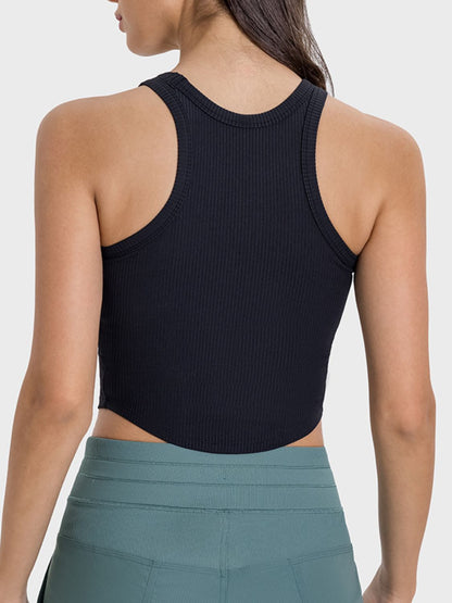 Millennia Round Neck Racerback Active Tank