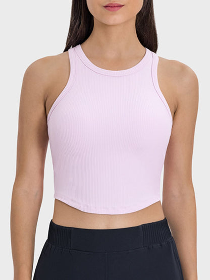 Millennia Round Neck Racerback Active Tank