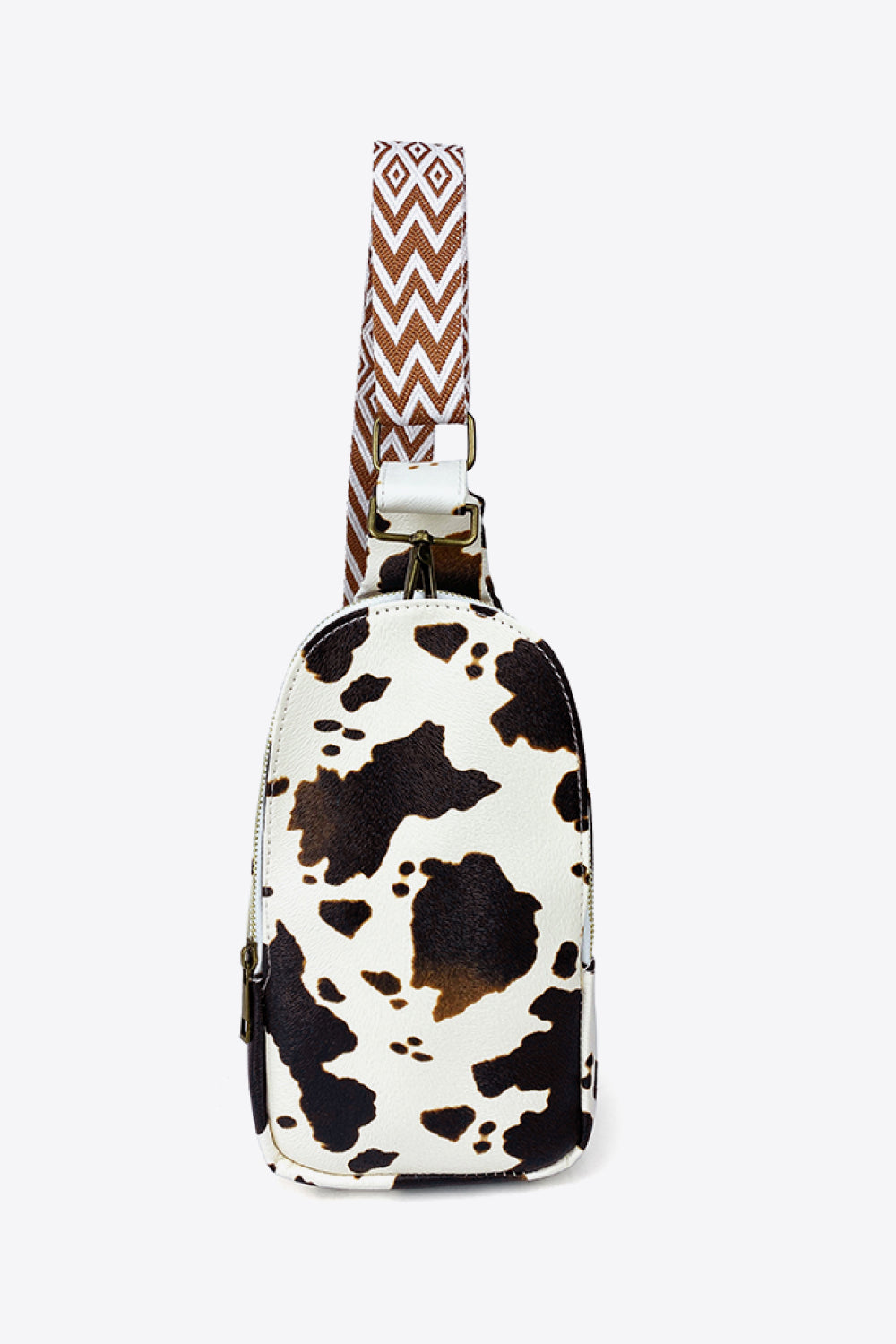 Printed PU Leather Sling Bag  Trendsi Cow One Size 