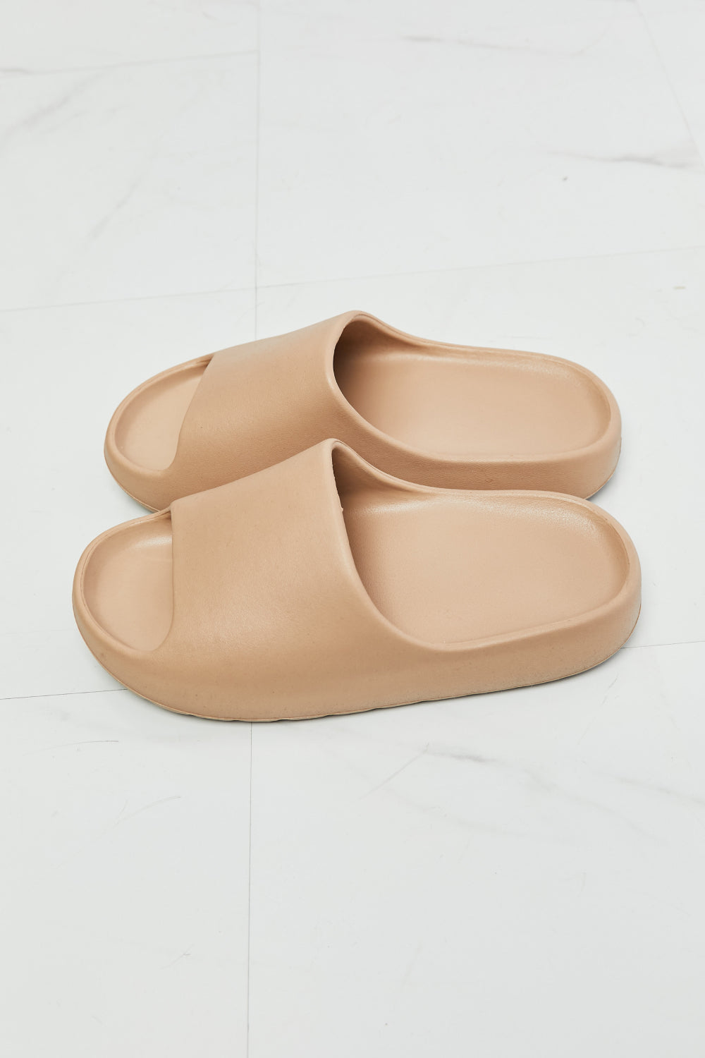 NOOK JOI In My Comfort Zone Slides in Beige  Trendsi   