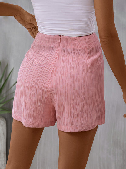 Perfee Tied High Waist Skort