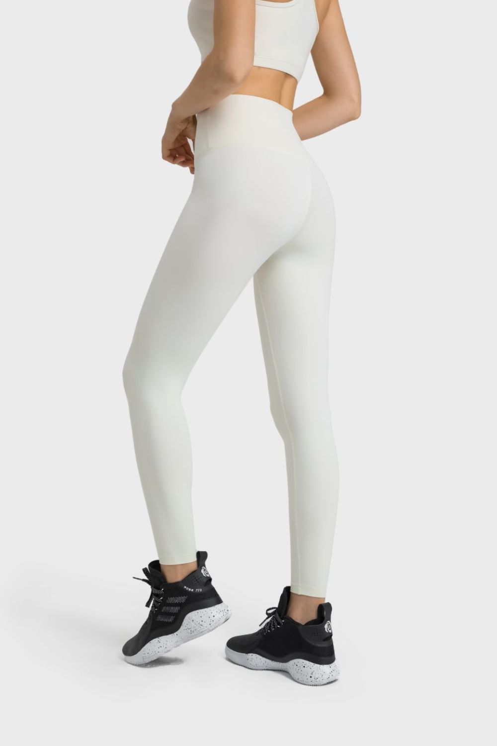 Millennia High Waist Active Pants  Trendsi   