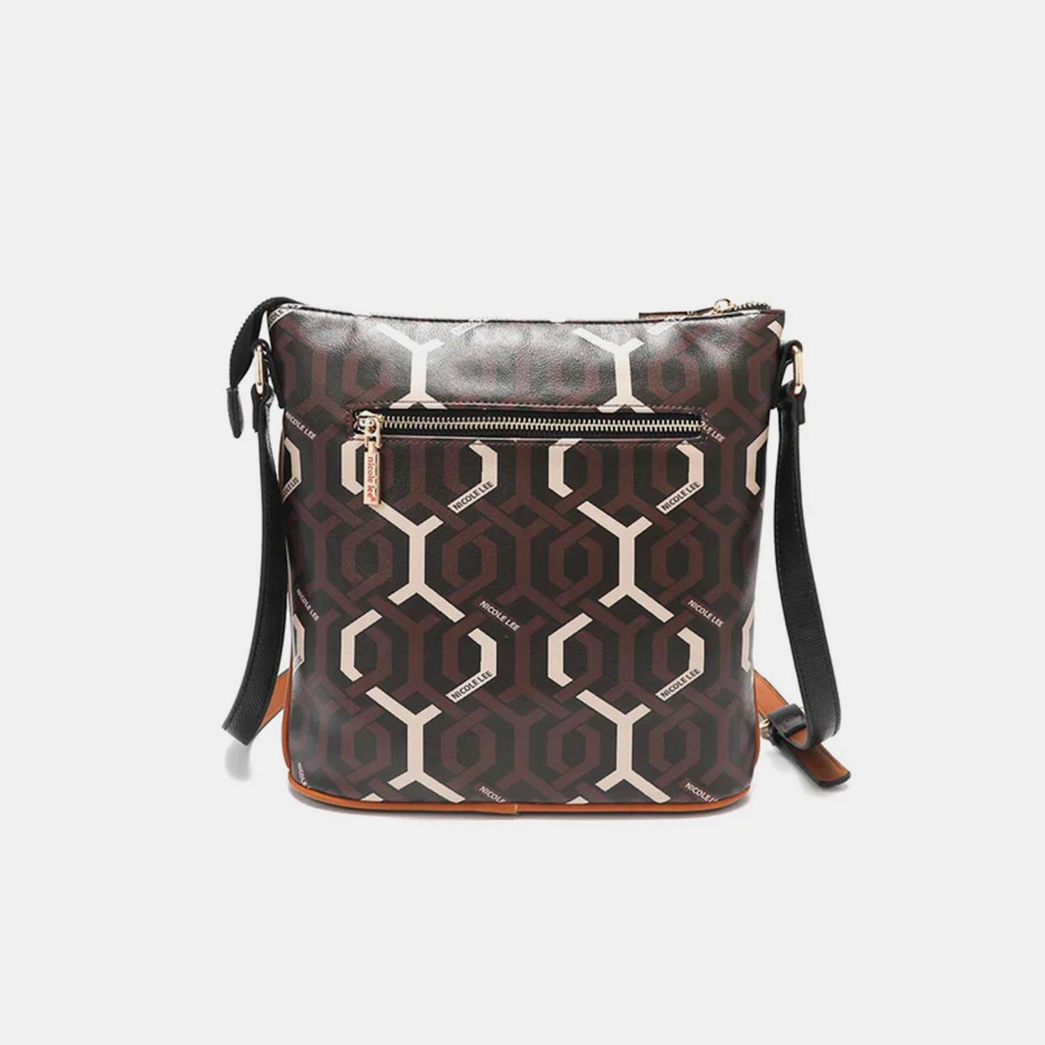 Nicole Lee USA Geometric Pattern Crossbody Bag  Trendsi   