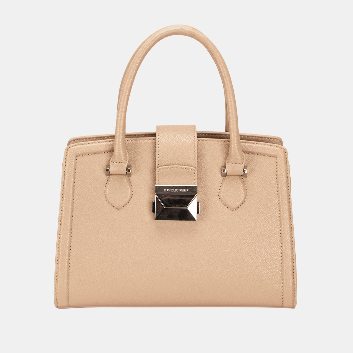 David Jones PU Leather Handbag  Trendsi Camel One Size 