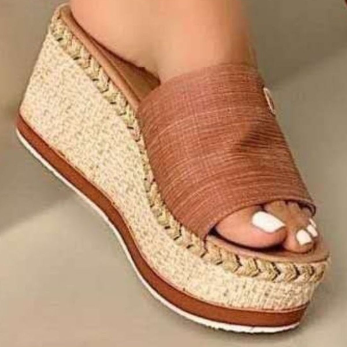 PU Leather Open Toe Sandals  Trendsi   