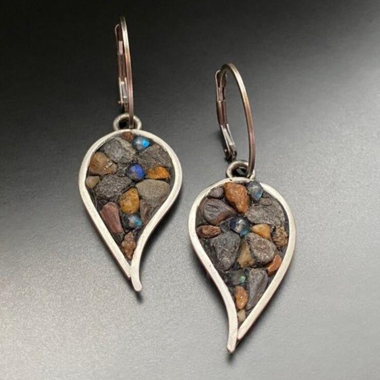 Natural Stone Dangle Earrings  Trendsi   