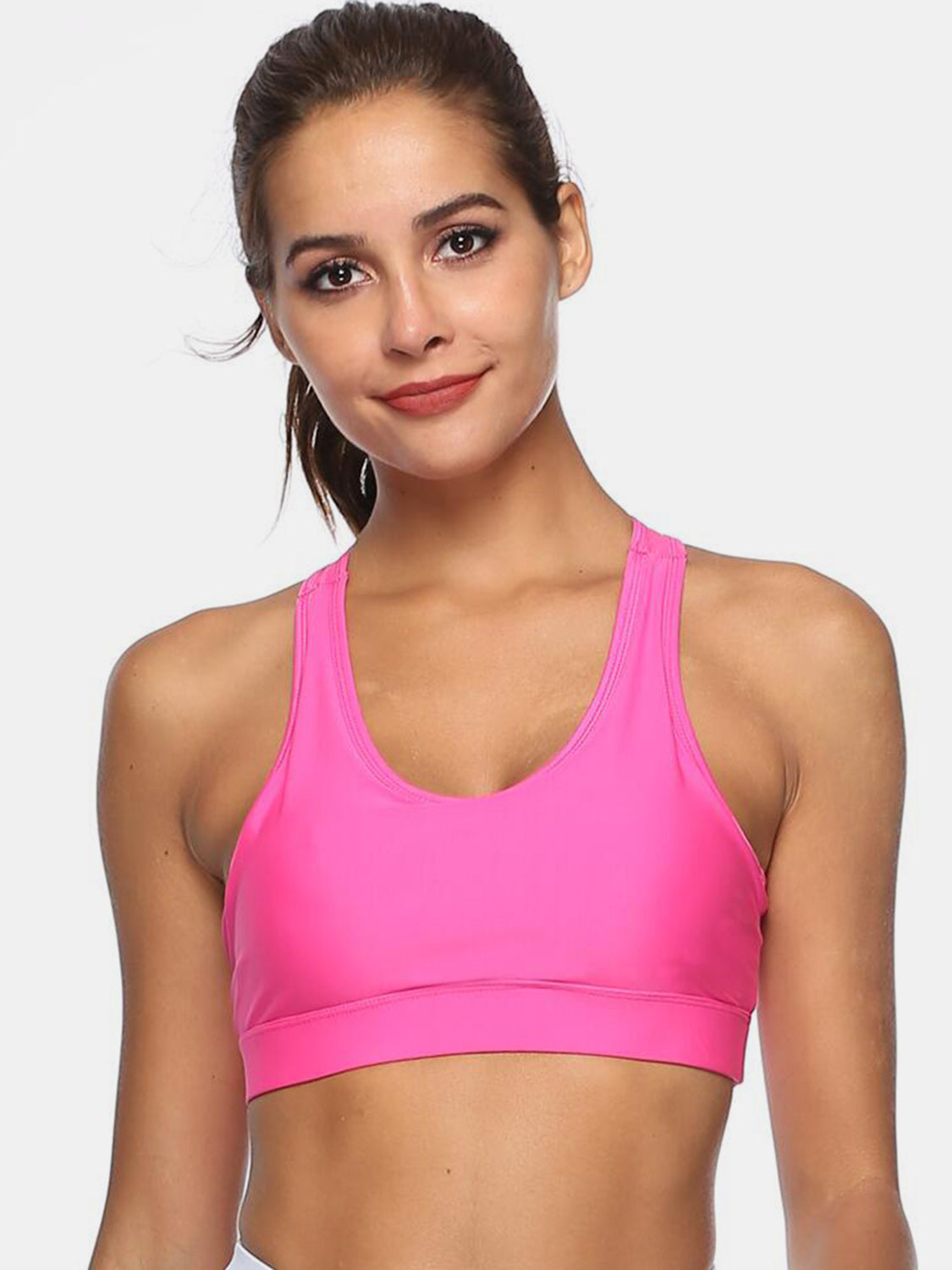 Cutout Scoop Neck Active Tank Active Tank Trendsi   