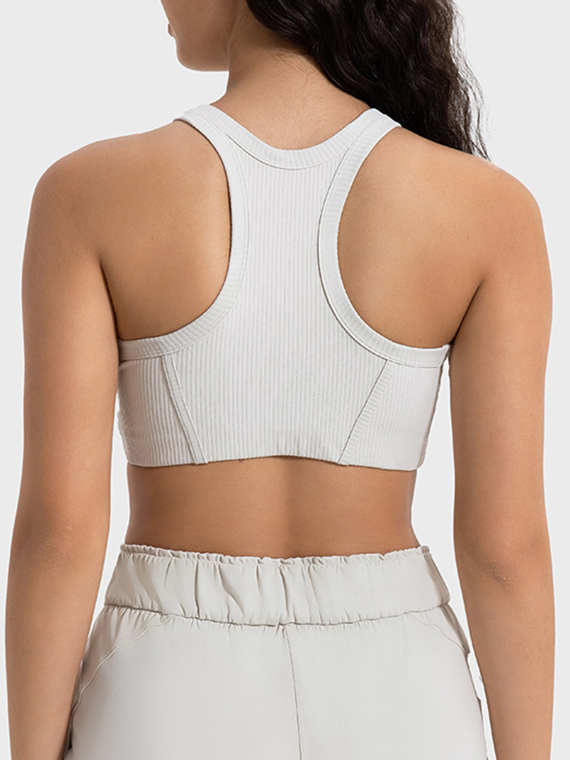 Millennia Wide Strap Cropped Sport Tank