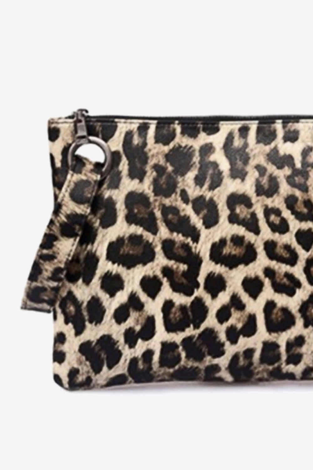 Leopard PU Leather Clutch  Trendsi   