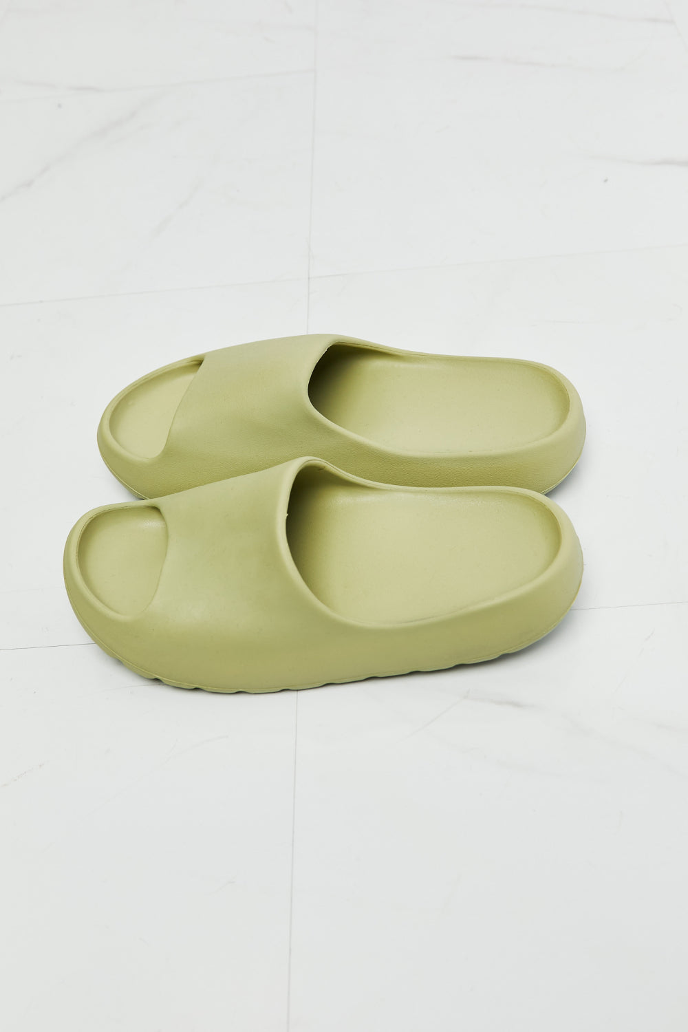 NOOK JOI In My Comfort Zone Slides in Green  Trendsi   