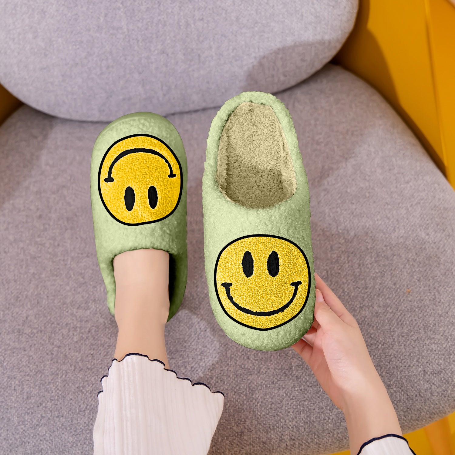 Melody Smiley Face Slippers  Trendsi   