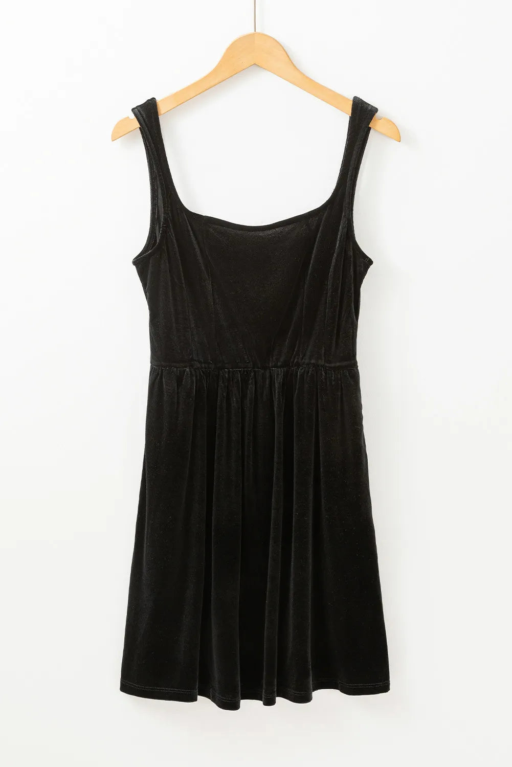 Wide Strap Mini Dress with Pockets  Trendsi   