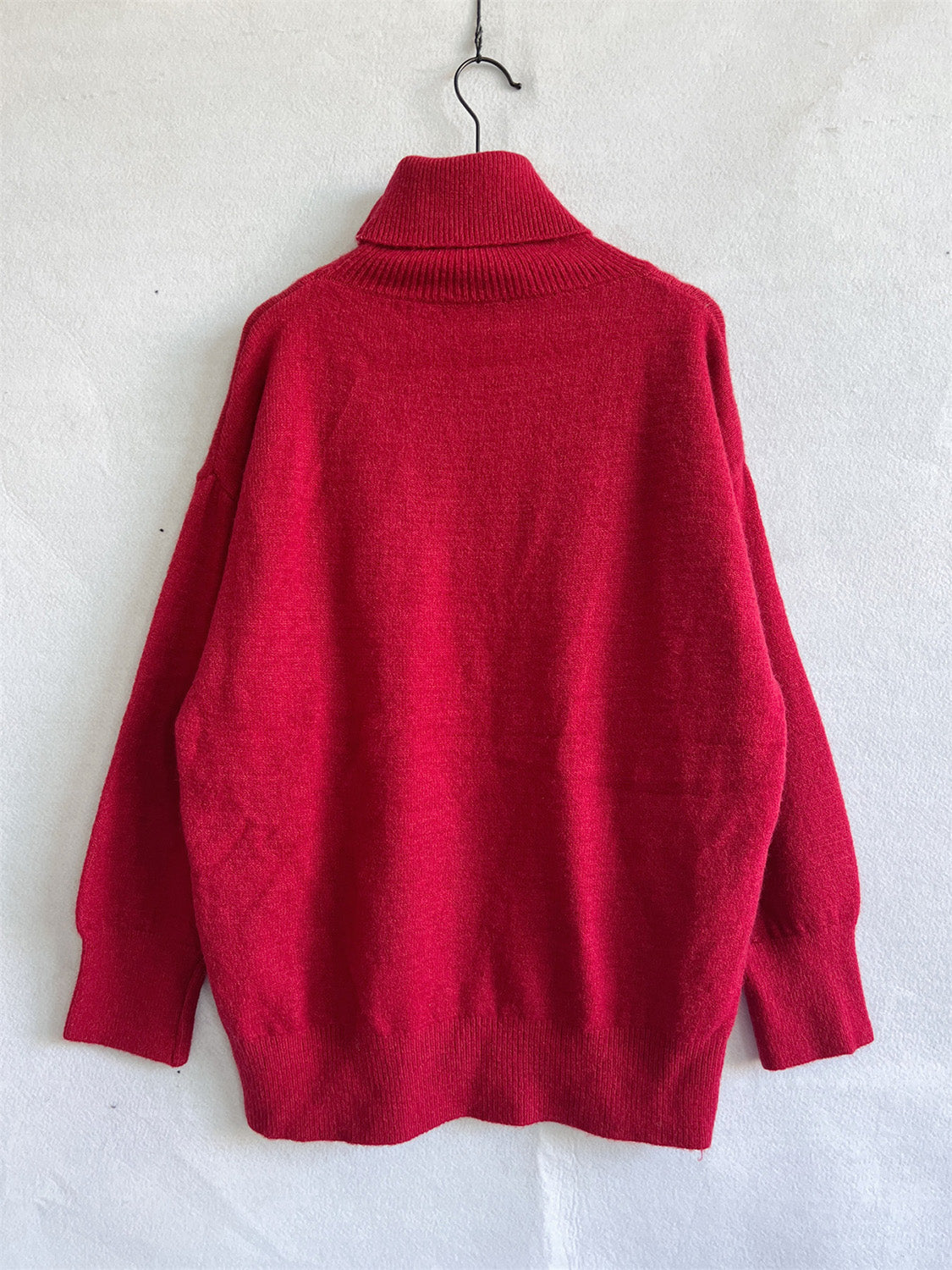 Turtleneck Long Sleeve Sweater  Trendsi   