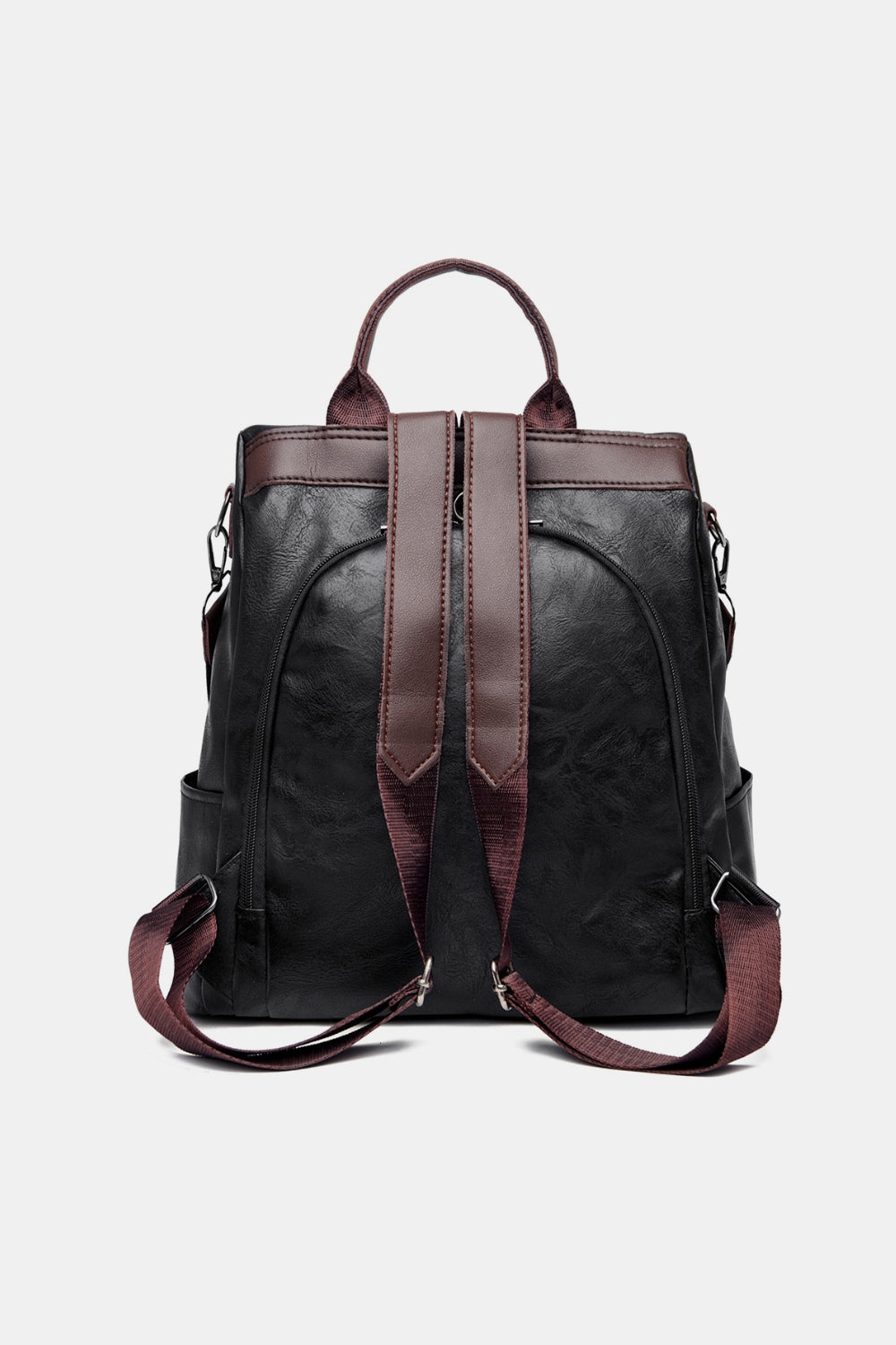 PU Leather Large Backpack Bag  Trendsi   