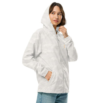 Lightweight zip up windbreaker